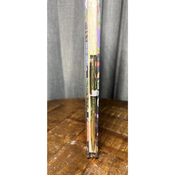 RIFLE PAPER CO. Journal with Gold Pen in Violet Garden Party New Purple - Picture 9 of 10